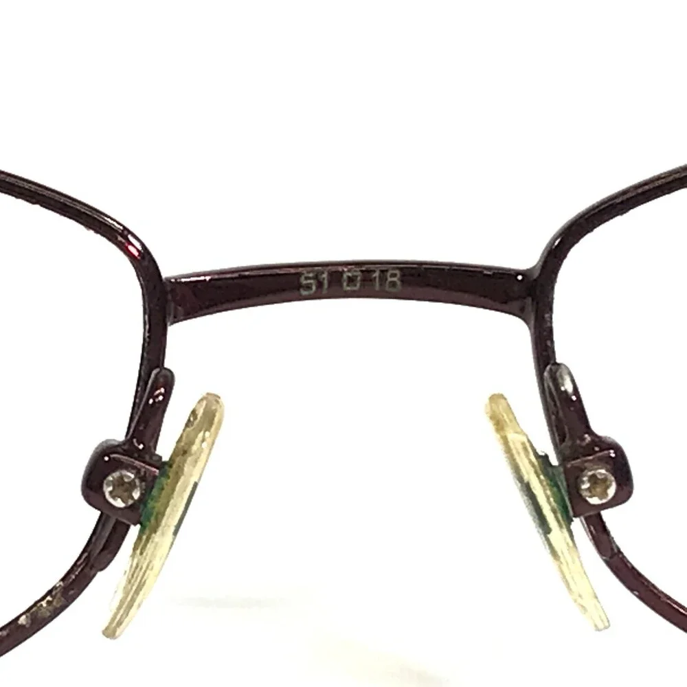 Guess Eyeglasses Frames GU2214 BU Red Rectangular Full Rim 51-18-135